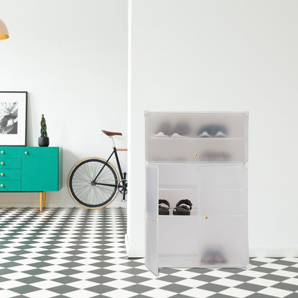 Meuble à chaussures en plastique