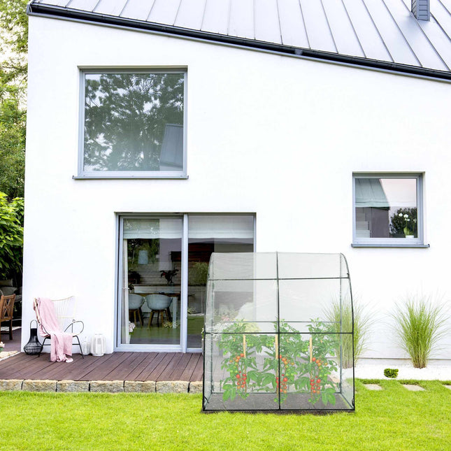 Tomatengewächshaus aus Kunststoff