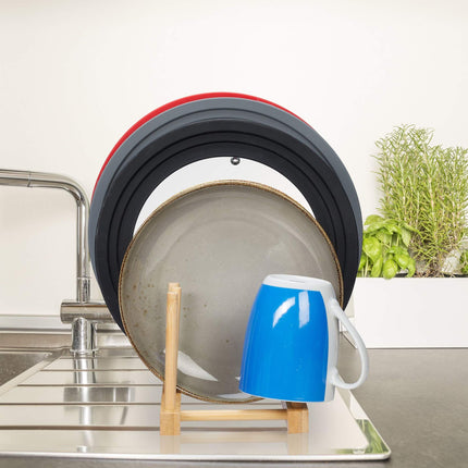 Plate rack bamboo