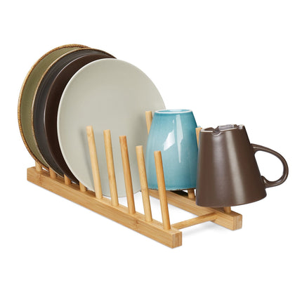 Plate rack bamboo