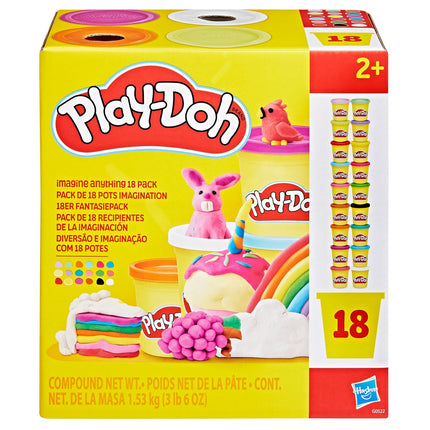 Play-Doh Knetmasse 18er-Pack für kreative Fantasie und Spaß
