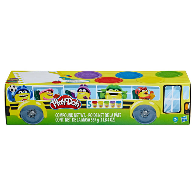 Play-Doh modelovací hmota, zpátky do školy, 5 ks
