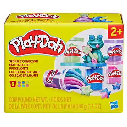 Play-Doh Compound Sparkle Collection 6 Pcs
