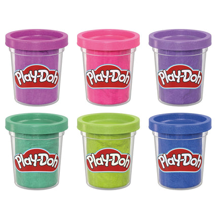 Play-Doh Compound Sparkle Collection 6 Pcs