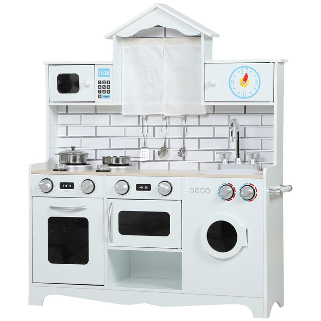 Spielküche mit Backofen, Spüle, Sound, Zubehör, 3-6 Jahre