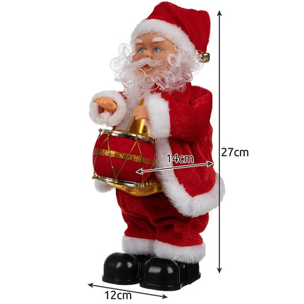 Père Noël jouant - figurine 30 cm Ruhhy 22162 