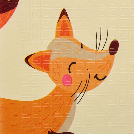Playmat with animal and road theme, foldable
