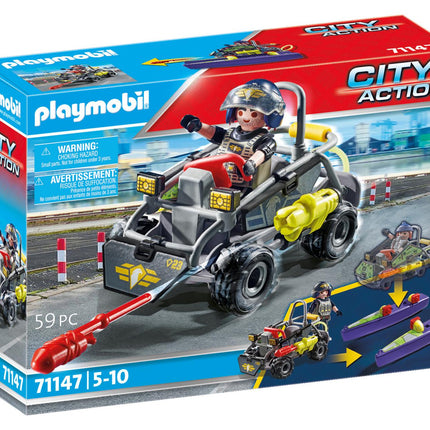 Playmobil City Action Spezialeinheit - Gelände-Quad 71147