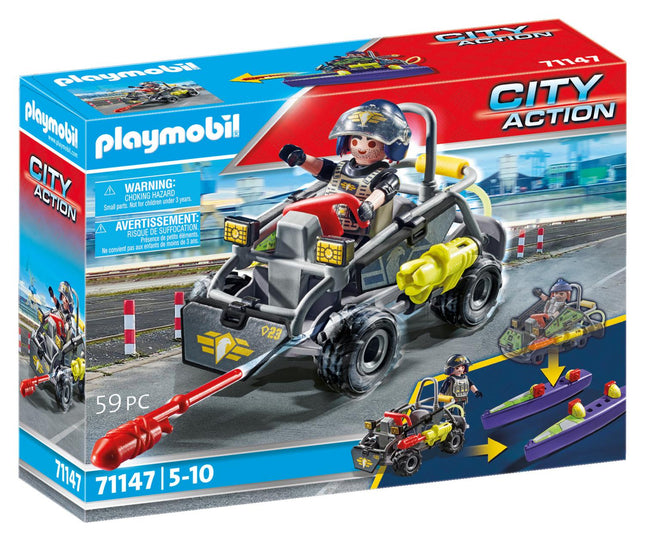 Playmobil City Action Spezialeinheit - Gelände-Quad 71147