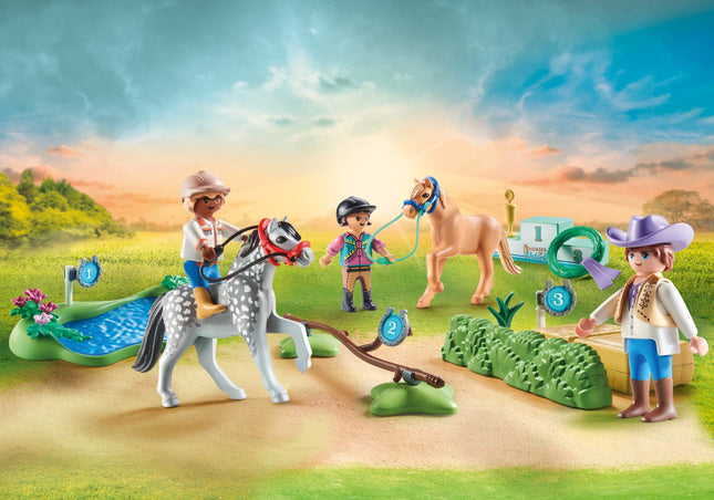 Playmobil Pferde des Wasserfall Pony Turniers 71495
