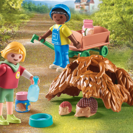 Playmobil My Life Pflege der Igelfamilie 71512
