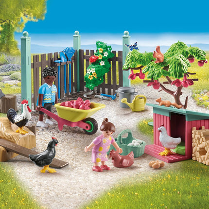 Playmobil My Life Kleine kippenboerderij in de Tiny House-tuin 71510