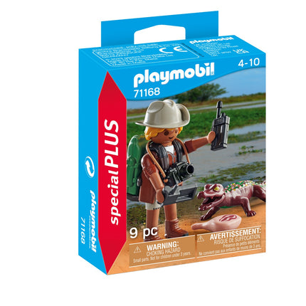 Playmobil Special Plus Forscher mit jungem Kaiman 71168