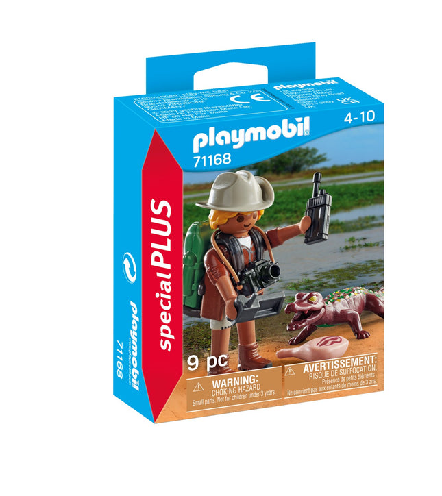 Playmobil Special Plus Forscher mit jungem Kaiman 71168