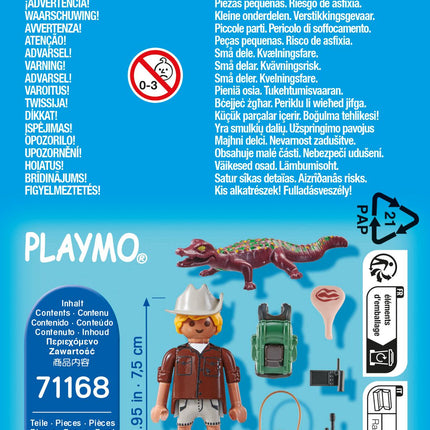 Playmobil Special Plus Forscher mit jungem Kaiman 71168