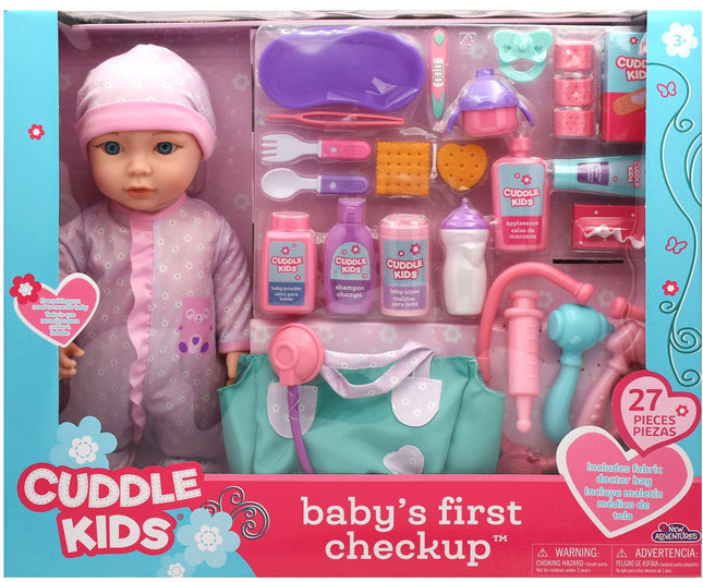 Babys erster Gesundheitscheck-Spielset, 38 cm
