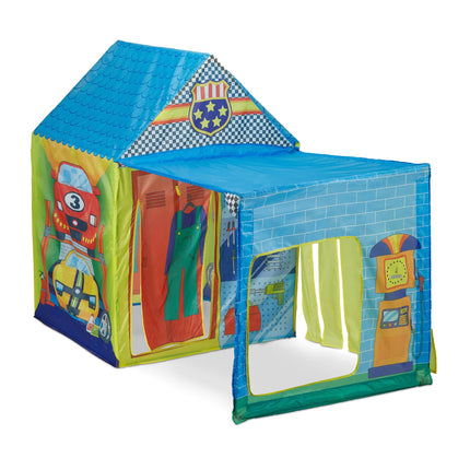 Play tent car workshop