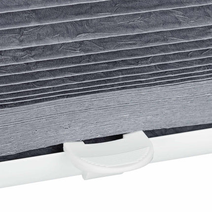 Store plissé gris sans perçage