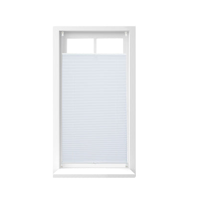 Store plissé blanc sans perçage