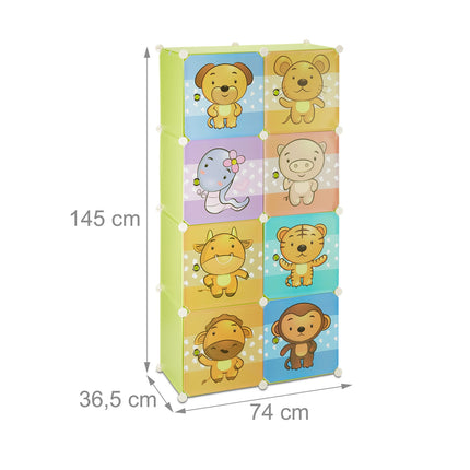 Stecksystem für Kinderregal