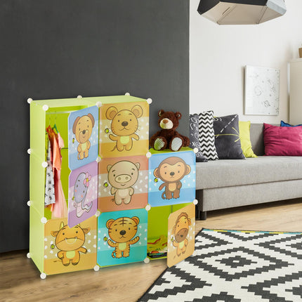 Stecksystem für Kinderregal