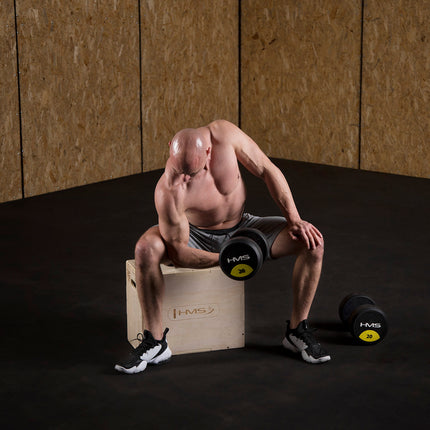 Plyometrische Box, 50x40x30cm, Robustes Sprungtrainingsgerät