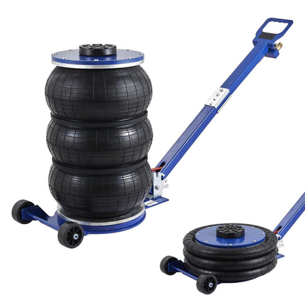Pneumatic Air Jack 3.5 Tonnes with Triple Bellows, Long Handle, Fast Lift