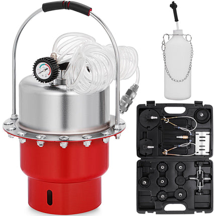 Pneumatic Brake Bleeder Kit, 5L Tank, Pressure Gauge