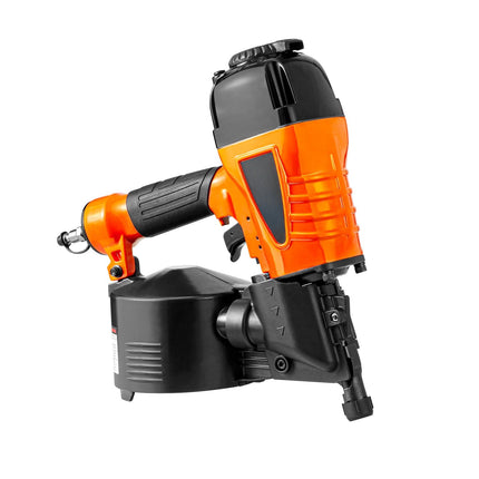 Pneumatic Coil Siding Nailer 15-Degree, Tool-Free Depth Adjust