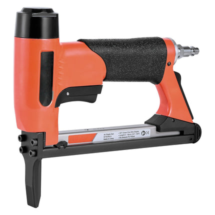 Pneumatic Upholstery Stapler, 21-Gauge Long Nose, 150-Cap