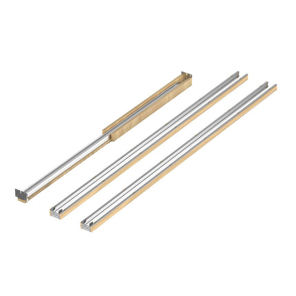 Pocket Door Frame Kit, 24-30 in, Two-Way Soft Close