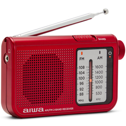 Taschenradio mit FM/AM Rot