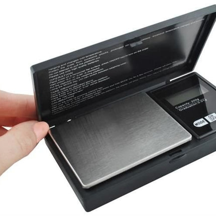 Taschenwaage 200 x 0,01g mit Klappe 