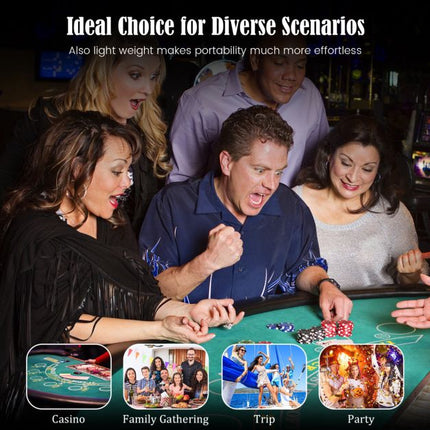 Poker Chip Set, 300 Chips, Aluminiumkoffer – Texas Hold'em