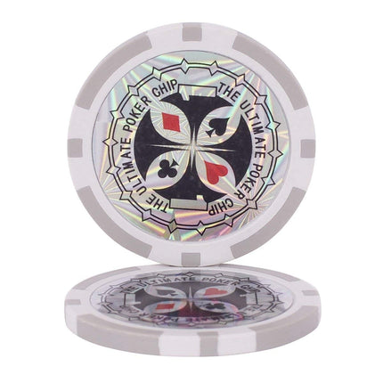 Poker Set with 300 Laser Chips and Aluminum Case