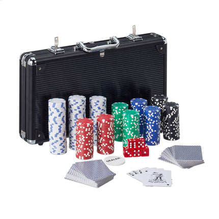 Sac de poker avec 300 jetons