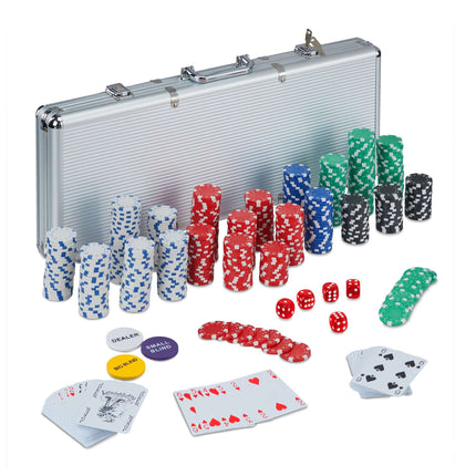 Sac de poker avec 500 jetons