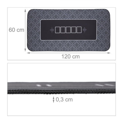 Tapis de poker 120x60