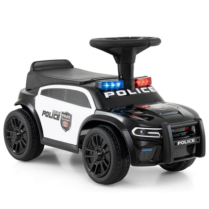 Police Ride-On Car for Toddlers with Lights & Sound