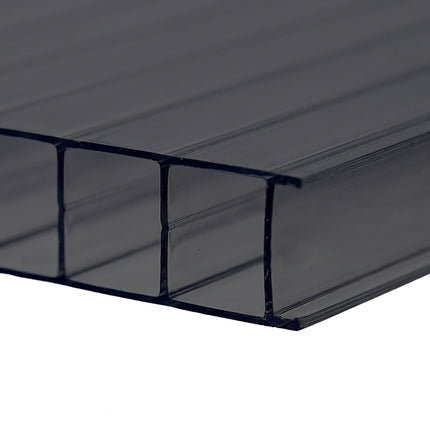 Polycarbonat-Doppelstegplatten, 6mm, 14er-Set
