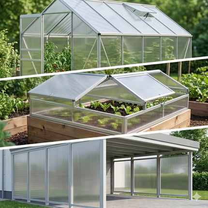 Polycarbonate Multi-Wall Sheets, 4mm, Set of 14
