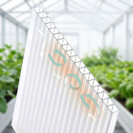 Polycarbonate Multi-Wall Sheets, 4mm, Set of 14