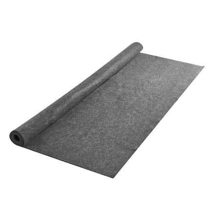 Polyester Felt Rug Pad 9 x 12, 1/2 in Thick, Gray