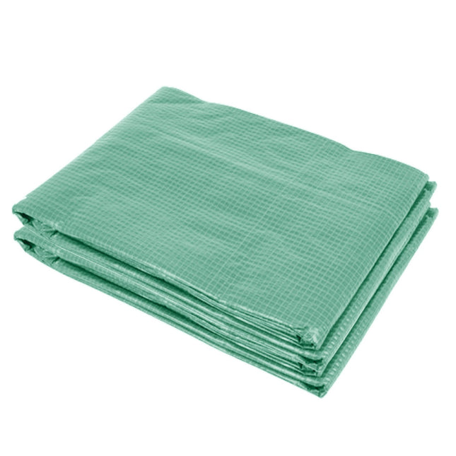 Gartenfolie aus Polyethylen 6x3x2m mit 12 Fenstern