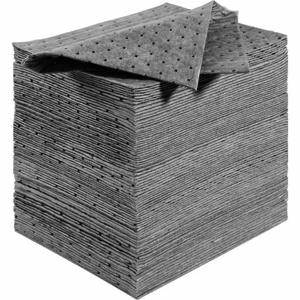 Polypropylene Spill Absorbent Pads, 100 Pack, 330x250 mm