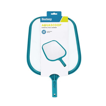 Poolreinigungsnetz, robuster Kunststoff, blau