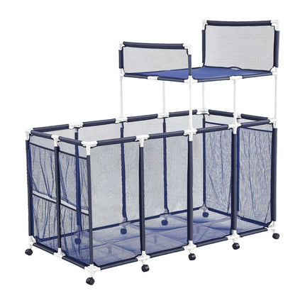 Pool Float Storage Bin, Rolling, 169 x 85 x 165 cm