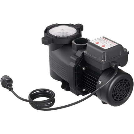 Pool Pump 400W, 11,100 L/H, 24-Hour Timer, Basket