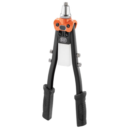 Pop Rivet Gun Kit, 230 Rivets, 5 Nosepieces, Case