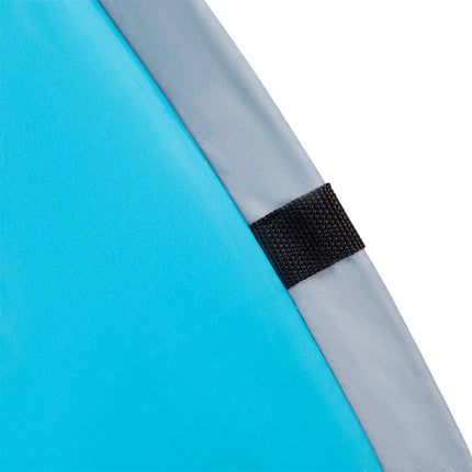 Pop-up-Strandzelt, Blaugrau, UV-Schutz